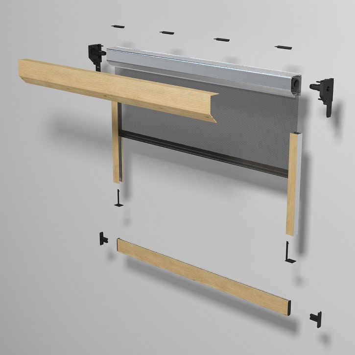 Retractable Window Insert Genius Incognito2 Retractable Window Screens for wood frame windows